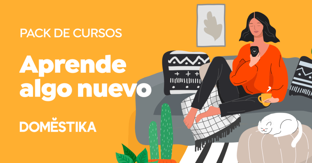 Domestika - Pack de Cursos Aprende Algo Nuevo