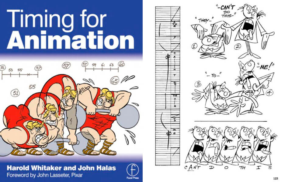 Timing for Animation - 10 Libros de Animación que Todo Animador Necesita