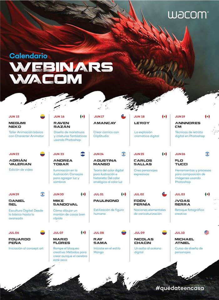 Webinars Gratuitos de Wacom