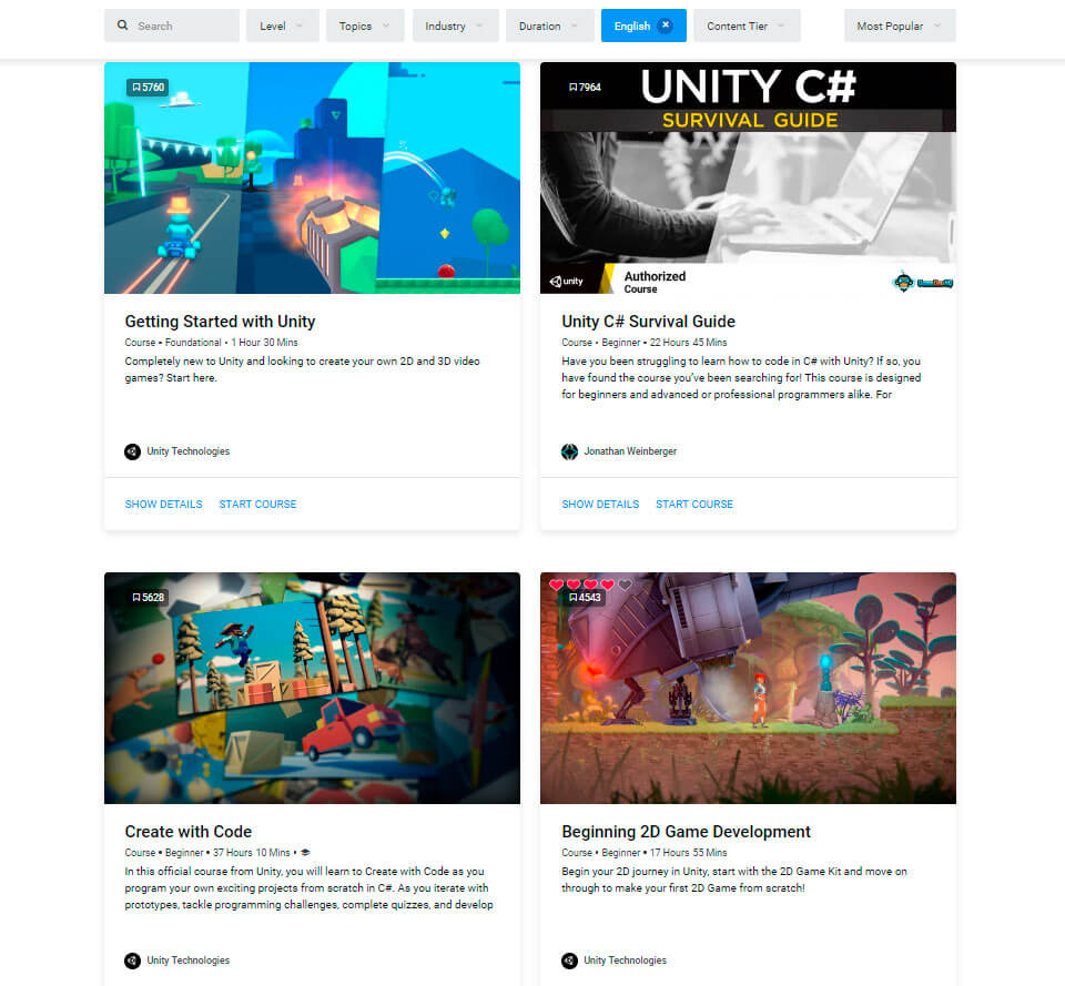 Unity Learn Premium