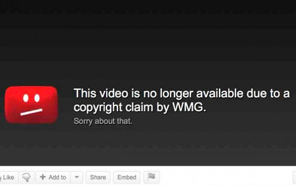 YouTube - Copyright Claim