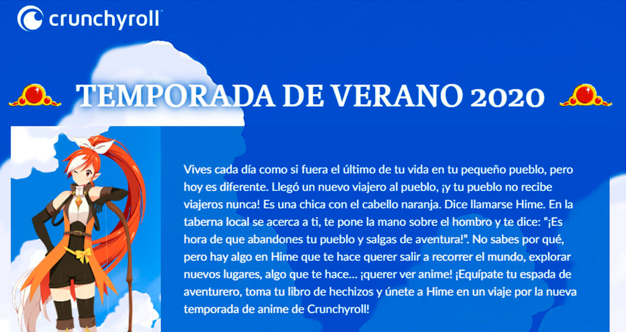 Crunchyroll en Julio