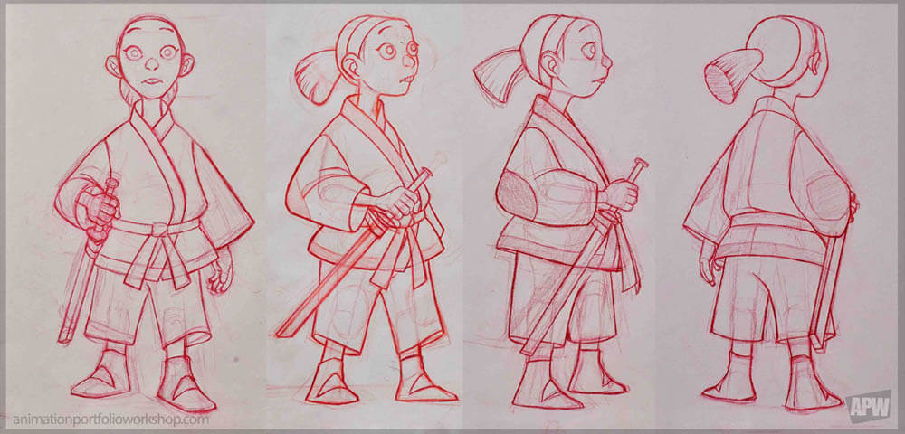 Portafolio de arte y animación