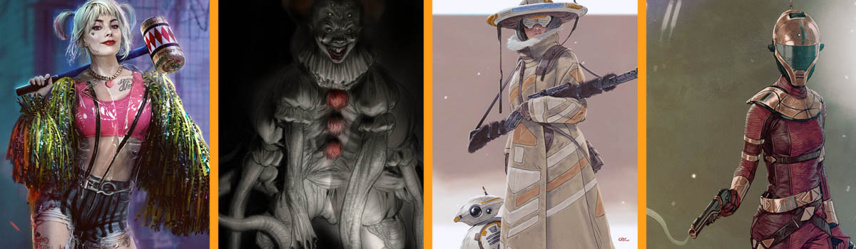 Finalistas en los Premios Concept Art 2020