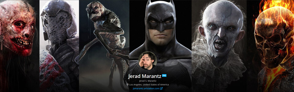 Jerad Marantz es un artista independiente de concept art