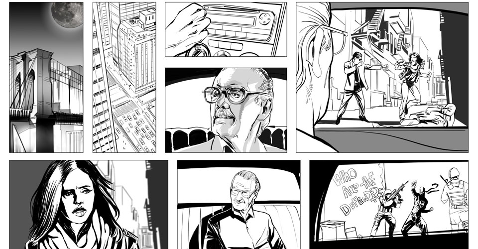 Storyboard de Netflix Animation