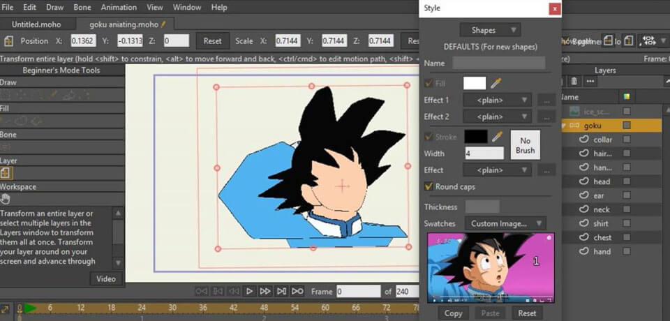 Moho Animation: Programa de Animación 2D