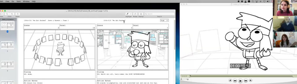 Dirigir Animación en una Serie de Cartoon Network