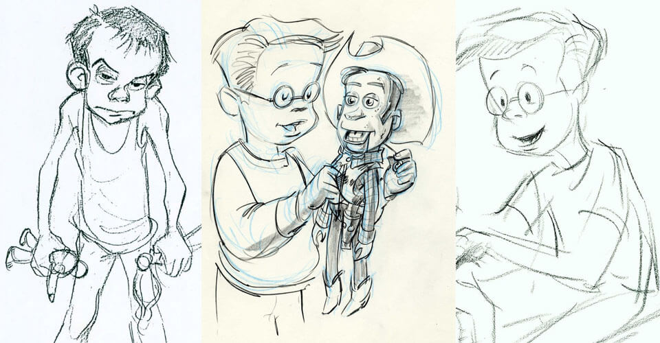 Arte Conceptual y Diseño de Personajes en Pixar