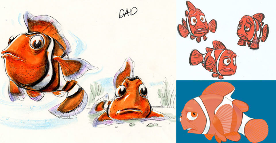 Arte Conceptual y Diseño de Personajes en Pixar