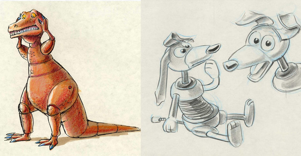 Arte Conceptual y Diseño de Personajes en Pixar