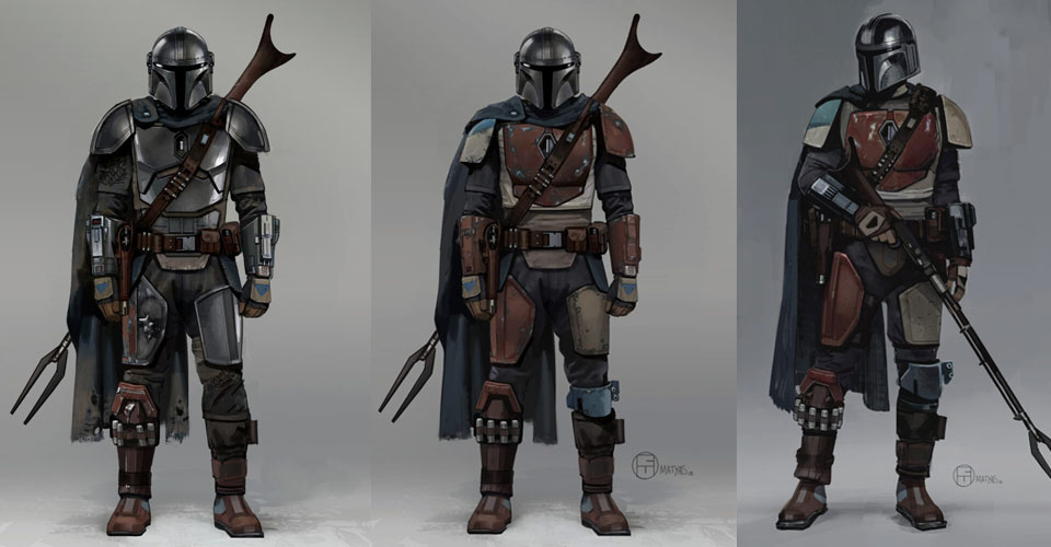 Arte Conceptual en The Mandalorian