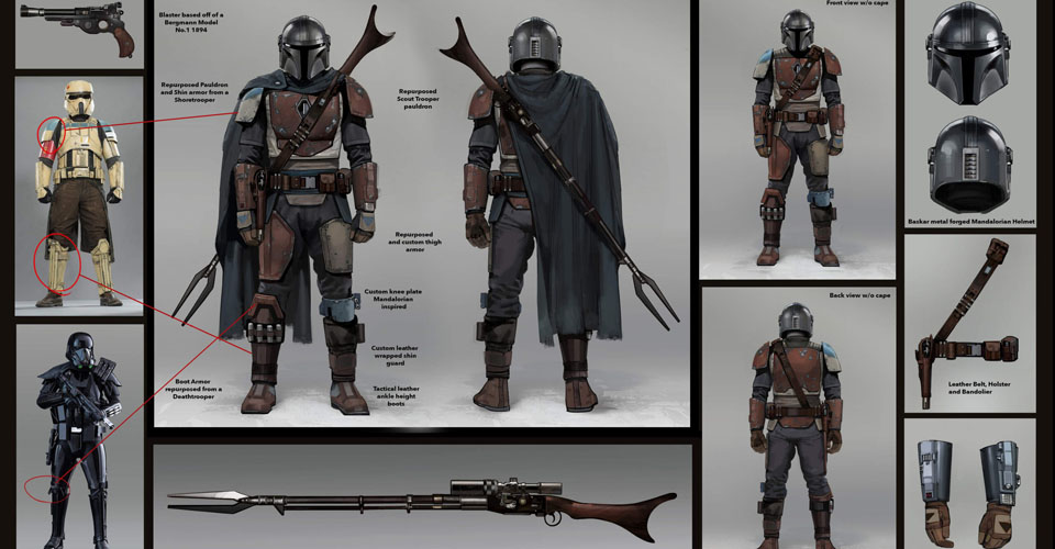 Arte Conceptual en The Mandalorian