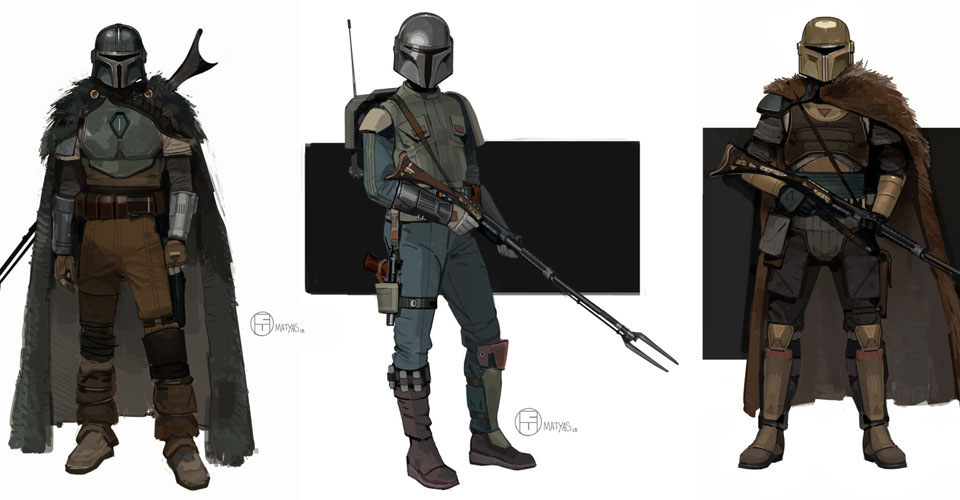 Arte Conceptual en The Mandalorian