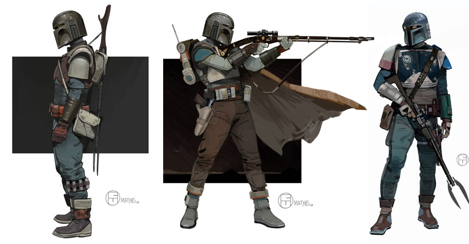 Arte Conceptual en The Mandalorian