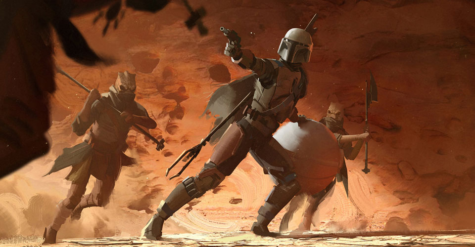 Arte Conceptual en The Mandalorian