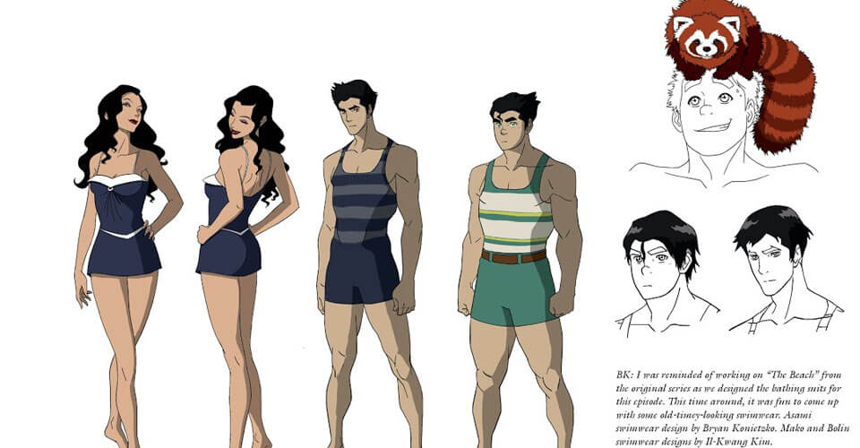 Arte Conceptual y Diseño de Avatar: La Leyenda de Korra