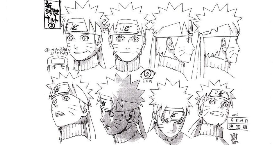 Diseño de Personajes en Naruto