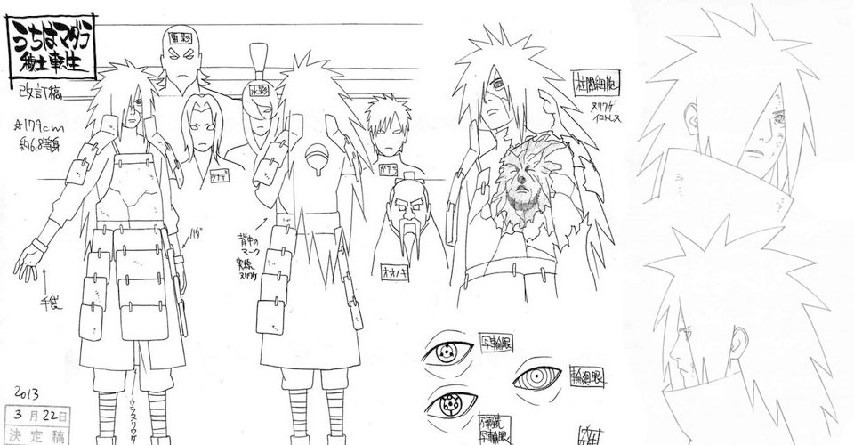 Diseño de Personajes en Naruto