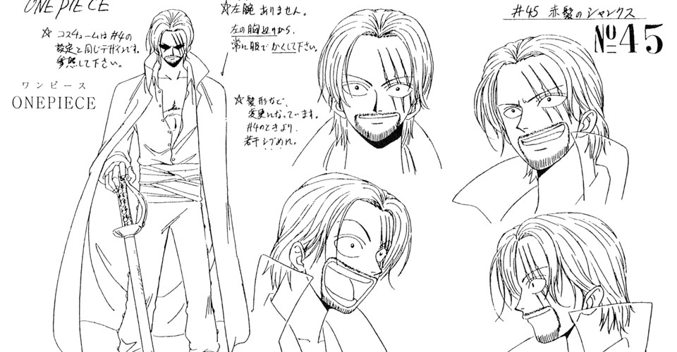 Diseño de Personajes y Arte Conceptual de One Piece