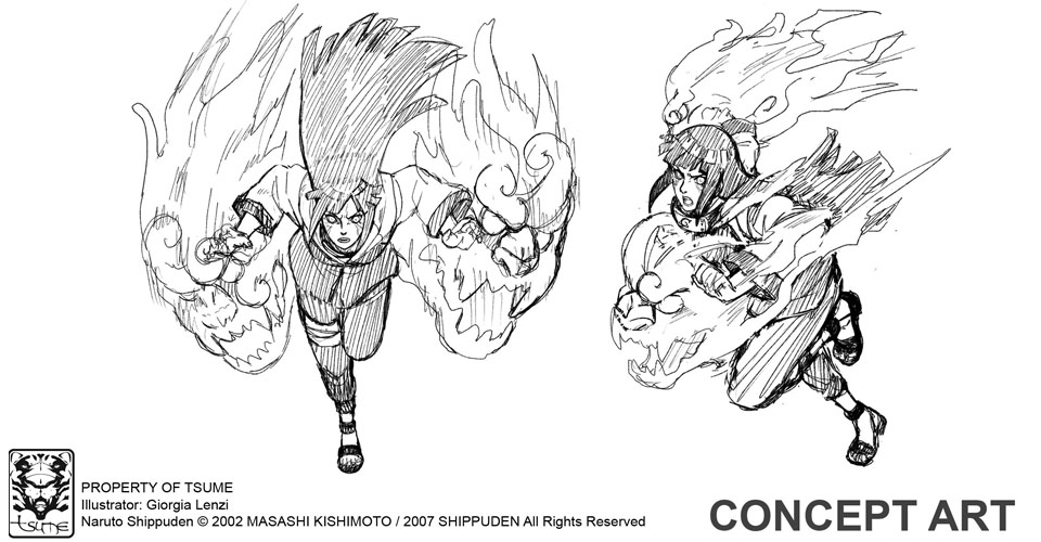 Arte Conceptual en Naruto