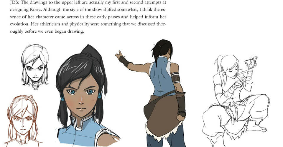 Arte Conceptual y Diseño de Avatar: La Leyenda de Korra