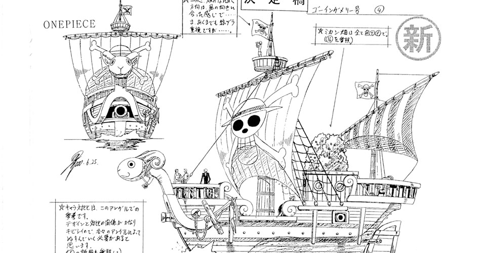 Diseño de Personajes y Arte Conceptual de One Piece