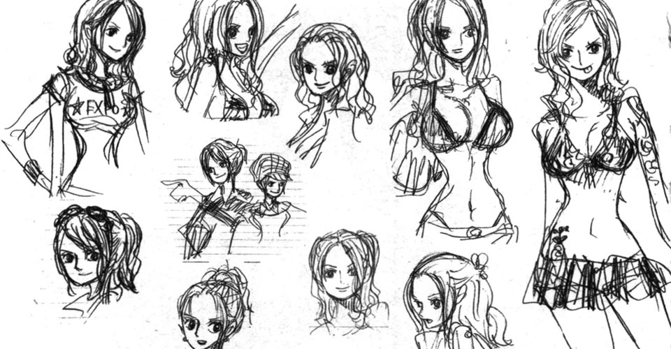 Diseño de Personajes y Arte Conceptual de One Piece