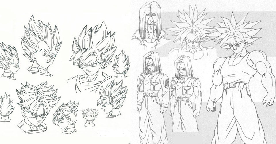 Diseño de Personajes y Arte Conceptual de Dragon Ball