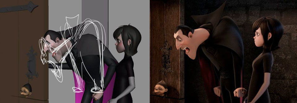 La Animación de Hotel Transylvania