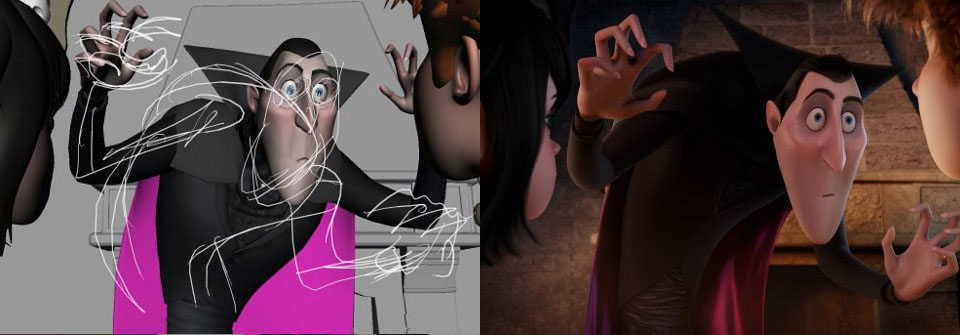 La Animación de Hotel Transylvania