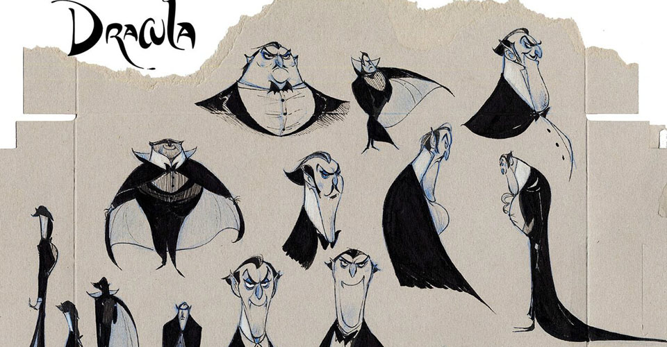 Arte y Diseño de Personajes en Hotel Transylvania