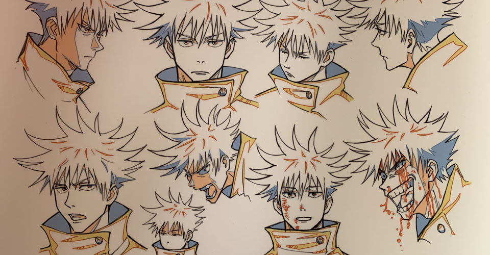 Diseño de Personajes y Arte Conceptual de Jujutsu Kaisen