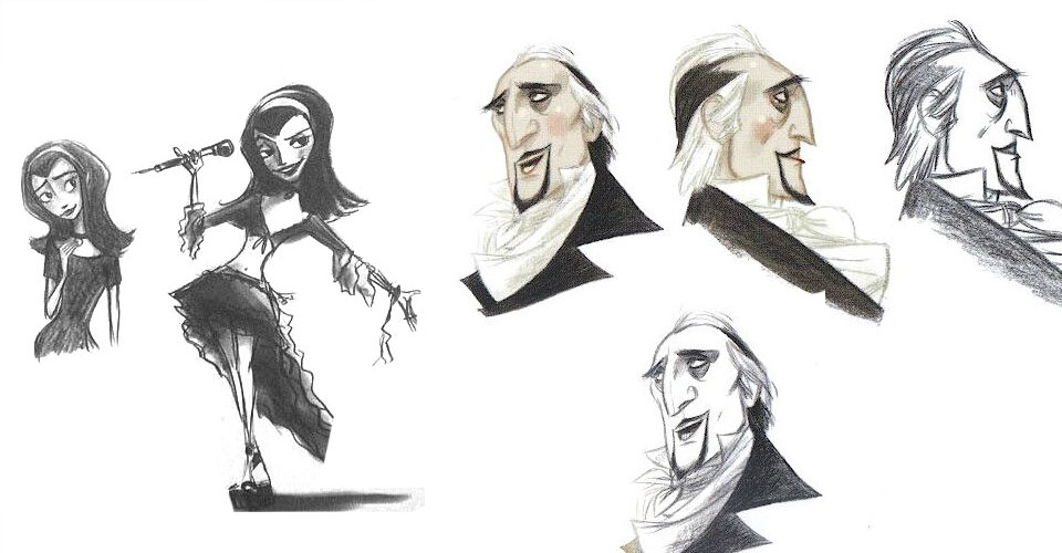 Arte y Diseño de Personajes en Hotel Transylvania