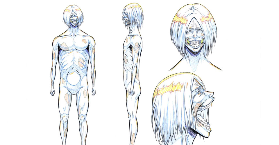 Diseño de Personajes y Arte Conceptual de Attack on Titan