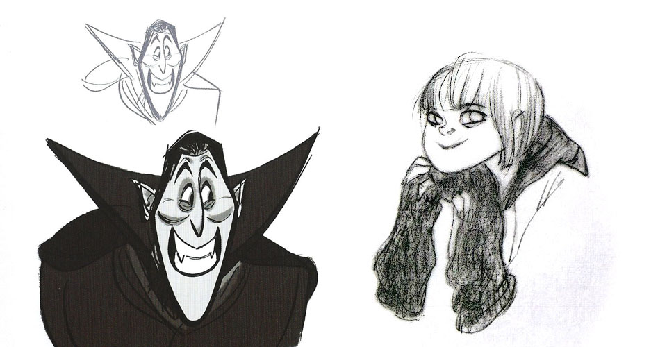 Arte y Diseño de Personajes en Hotel Transylvania