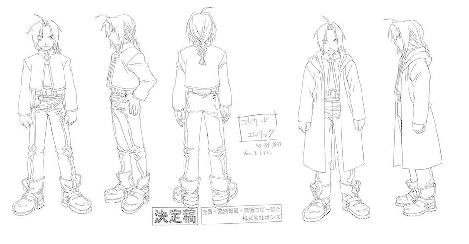 Diseño y Arte Conceptual de Fullmetal Alchemist