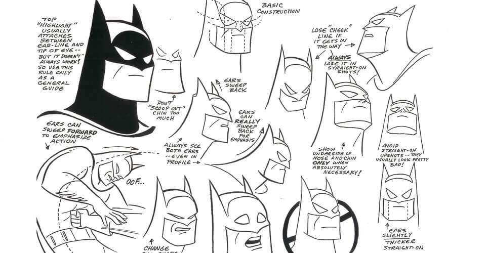 Diseño y Arte Conceptual en las Series Animadas de Batman