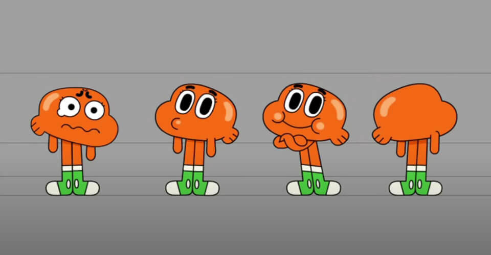 Diseño y Arte Conceptual en El Increíble Mundo de Gumball