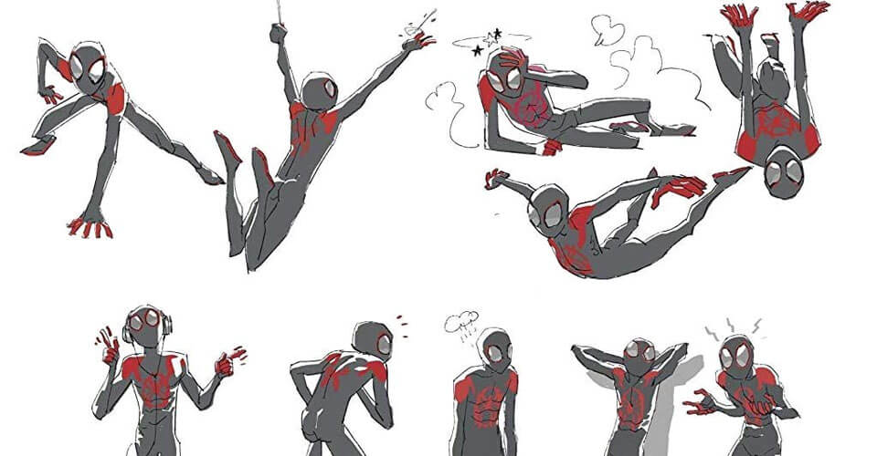 Diseño y Arte Conceptual en Spider-man: Into the Spider-Verse