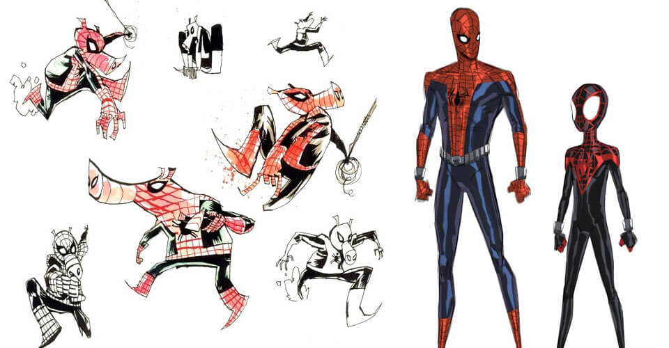 Diseño y Arte Conceptual en Spider-man: Into the Spider-Verse
