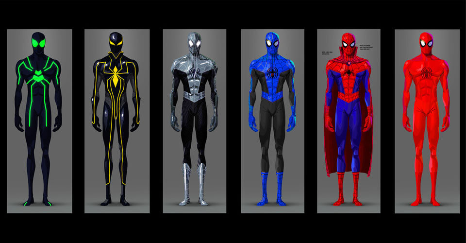 Diseño y Arte Conceptual en Spider-man: Into the Spider-Verse