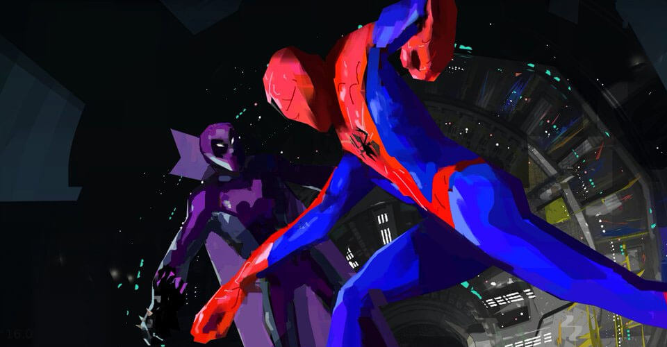 Diseño y Arte Conceptual en Spider-man: Into the Spider-Verse