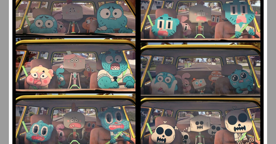 Diseño y Arte Conceptual en El Increíble Mundo de Gumball