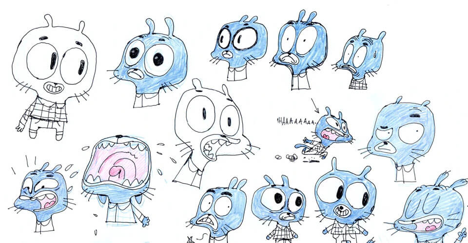 Diseño y Arte Conceptual en El Increíble Mundo de Gumball