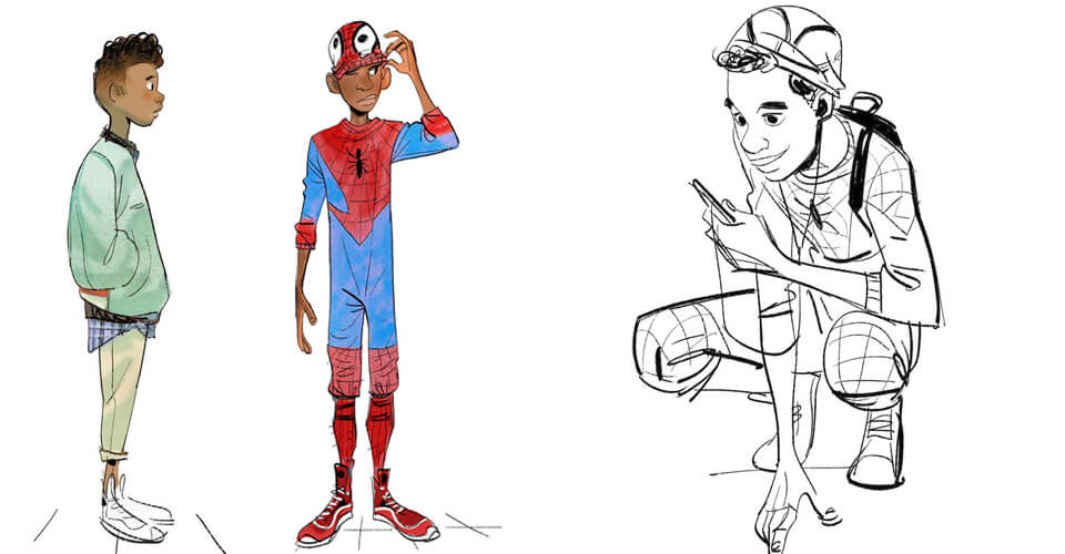 Diseño y Arte Conceptual en Spider-man: Into the Spider-Verse
