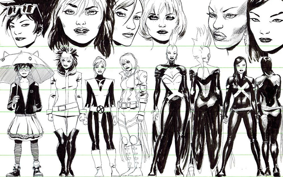 El Arte y Diseño de Marvel: Los X-Men