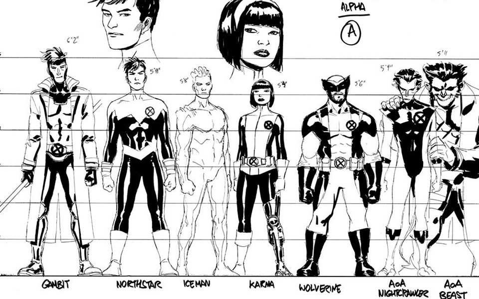 El Arte y Diseño de Marvel: Los X-Men