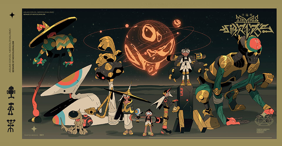 Tiempos Híbridos: un anime sci-fi mexicano