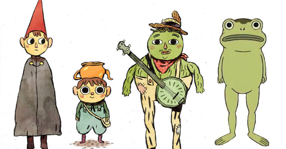 Diseño y Arte Conceptual de Over the Garden Wall